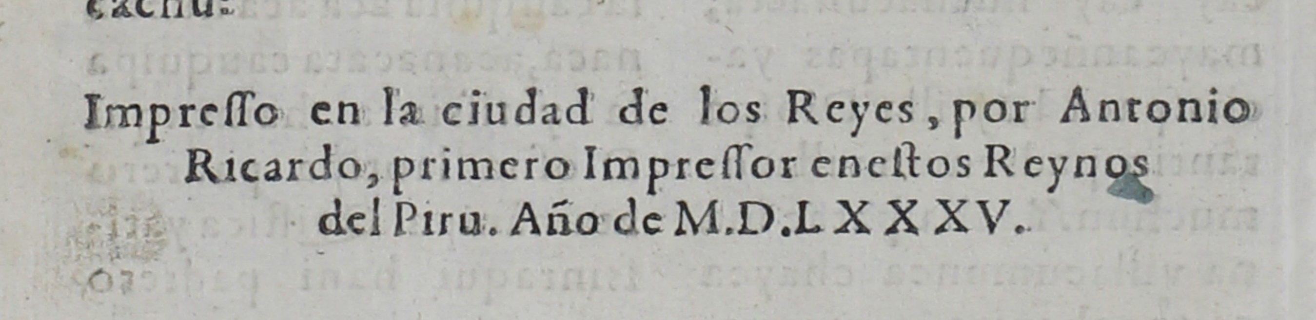 Colofón